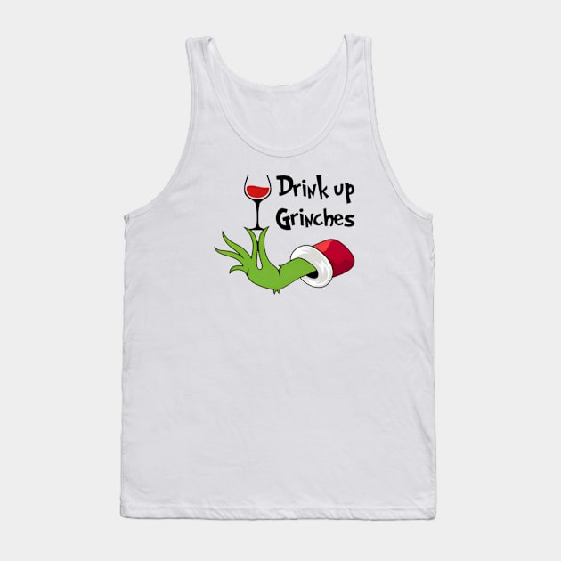 Grinch t-shirt Tank Top by VALOO✨️